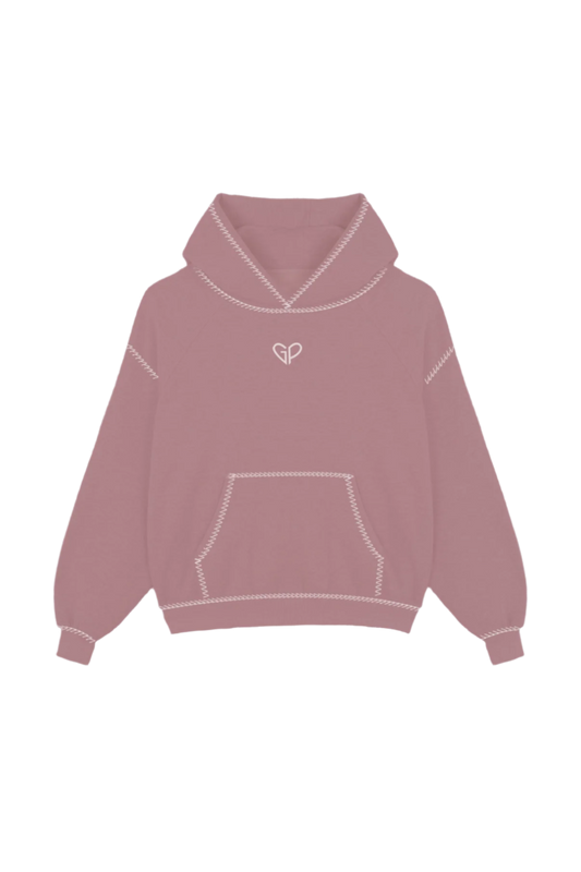 PINK GP BOXY-FIT HOODIE