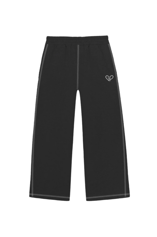 BLACK GP STRAIGHT-LEG SWEATPANTS